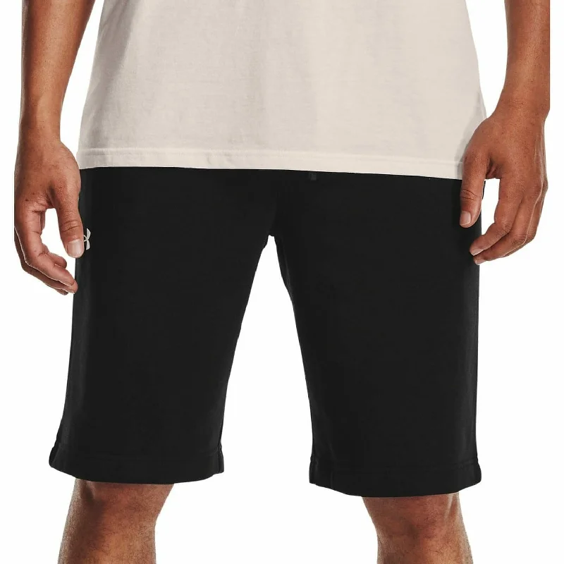 Men's Patterned Pants with PlaidsUnder Armour Rival Mens Fleece Shorts - Black