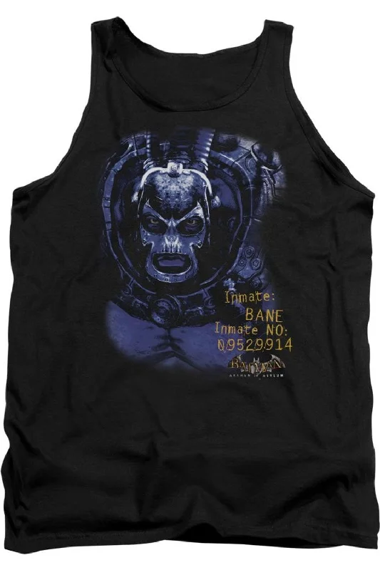 Men's Shirts with Zippered PocketsBatman Arkham Asylum Arkham Bane Adult Tank Top