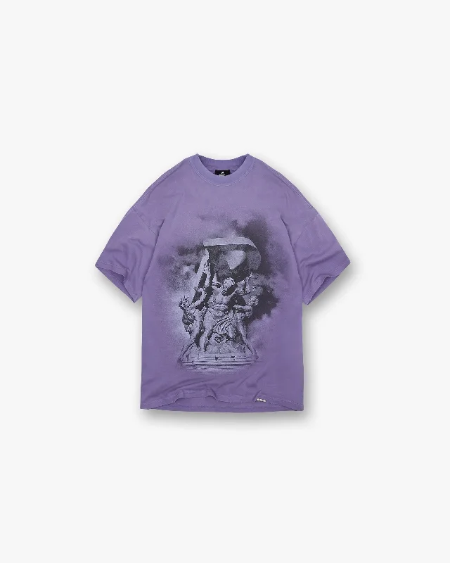 Men's Shirts with Drawstring WaistbandsAtlas T-Shirt - Purple