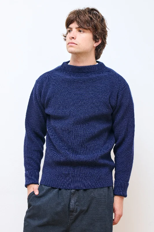 Men's Sweaters with Drawstring WaistbandsSailor Crewneck Royal Blue