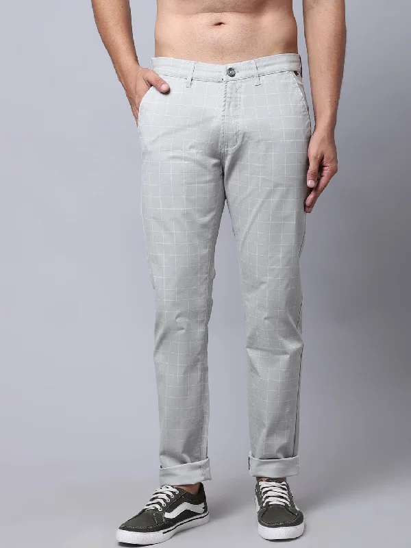 Men's Patterned Pants with Camouflage PrintsMen's Casual Flat front Grey Checks Trousers Men's Patterned Pants with Camouflage PrintsMen's Casual Flat front Grey Checks Trousers