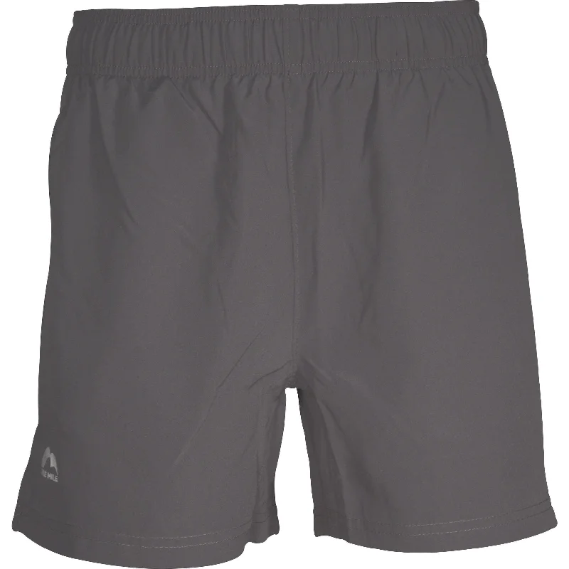Men's Work Pants for Durability and ComfortMore Mile Active 5 Inch Mens Running Shorts - Grey Men's Work Pants for Durability and ComfortMore Mile Active 5 Inch Mens Running Shorts - Grey