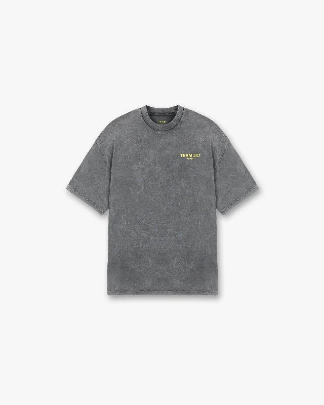 Men's Shirts with Moisture-Wicking FabricTeam 247 Oversized T-Shirt - Pewter Lemon