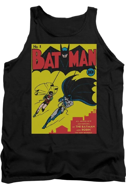 Men's Shirts with Cowl NecksBatman First Adult Tank Top