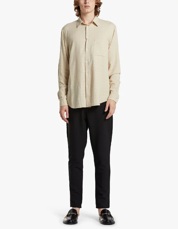 Men's Pants with Contrast WaistbandsLiam Ff Shirt 14747 - Castle Wall