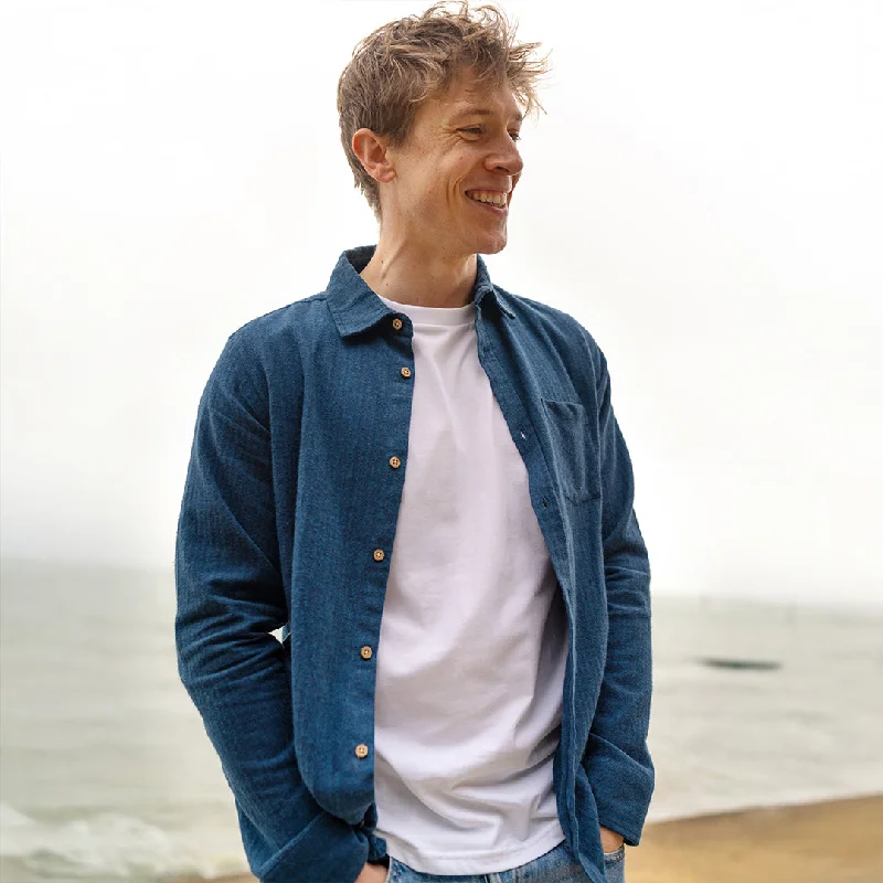 Men's Pants with Flat-Front DesignsMen's Organic Cotton Flannel Shirt