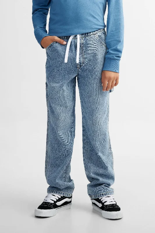Men's Jeans for a Casual LookJeans charpentier coupe ample - Ado garçon