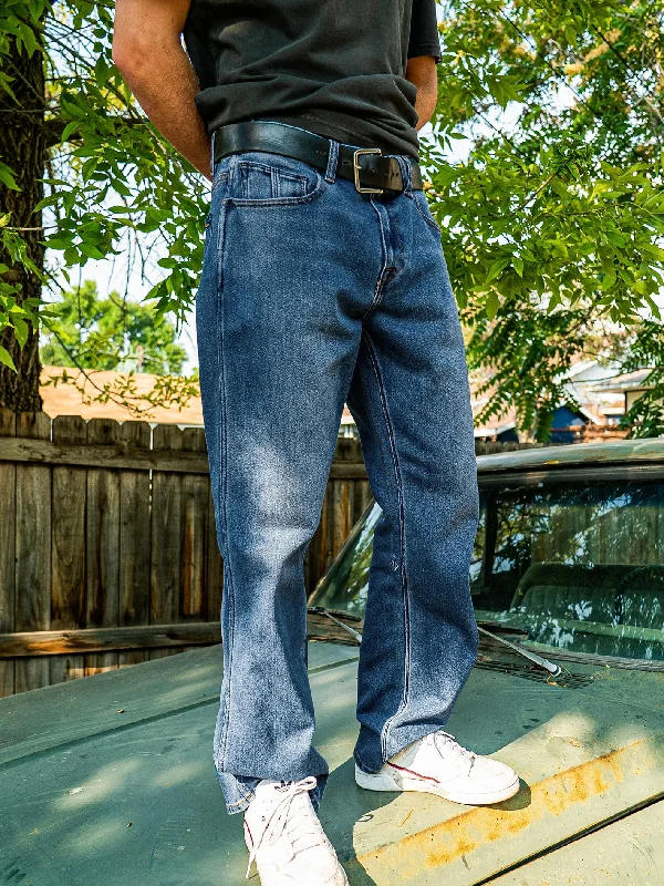 Men's Jeans Made in USAModown Relaxed Fit Jeans - Easy Blue