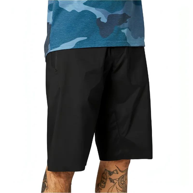 Men's Pants with Embroidered DesignsFox Defend Pro Water Mens Baggy Cycling Shorts - Black Men's Pants with Embroidered DesignsFox Defend Pro Water Mens Baggy Cycling Shorts - Black