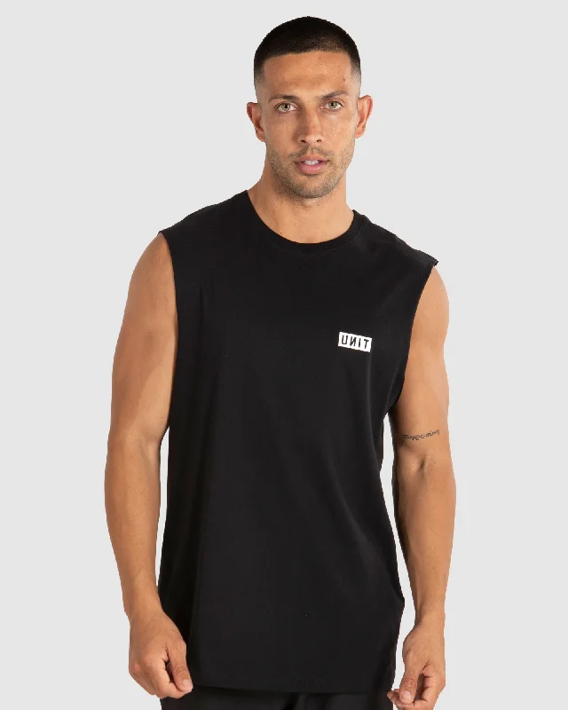Men's Shirts with Scoop NecksUNIT Case Men's Muscle Tee