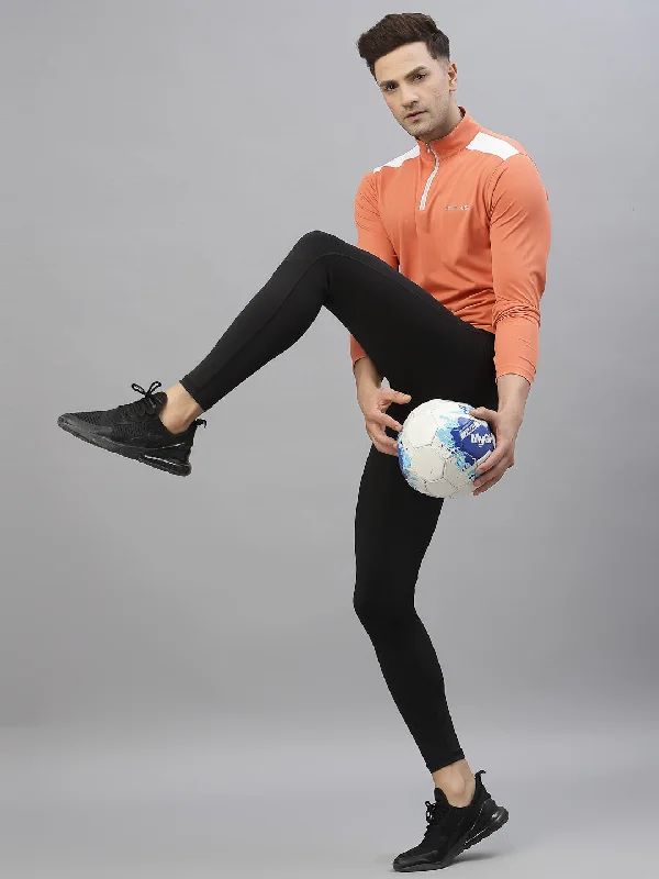 Men's Shirts with Surplice HemlinesJUMP USA Outdoor Men Rapid-Dry Solid T-Shirts