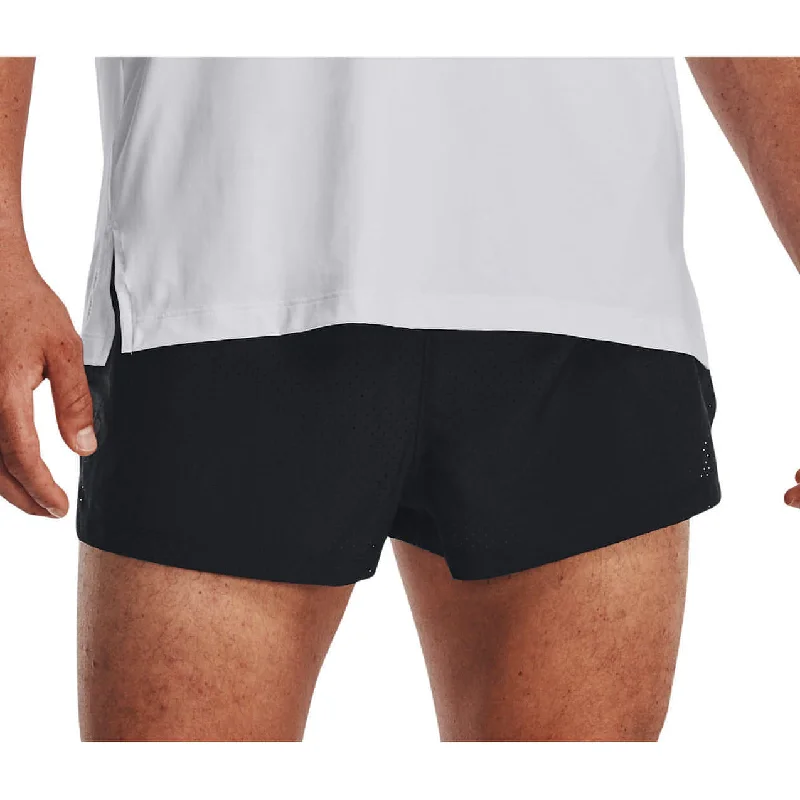 Men's Pants with Adjustable WaistbandsUnder Armour Launch Split Performance Mens Running Shorts - Black Men's Pants with Adjustable WaistbandsUnder Armour Launch Split Performance Mens Running Shorts - Black