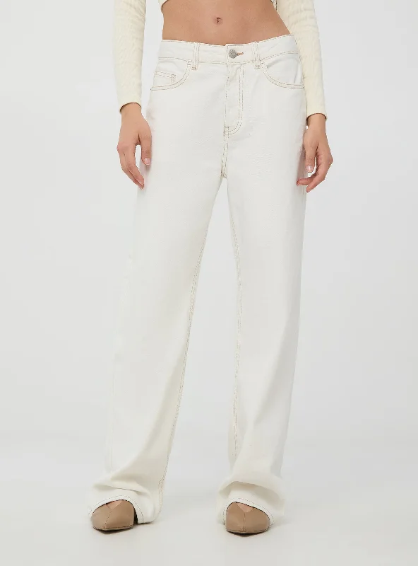 Jeans for Men with a Big BellyWoman Long pants jeans