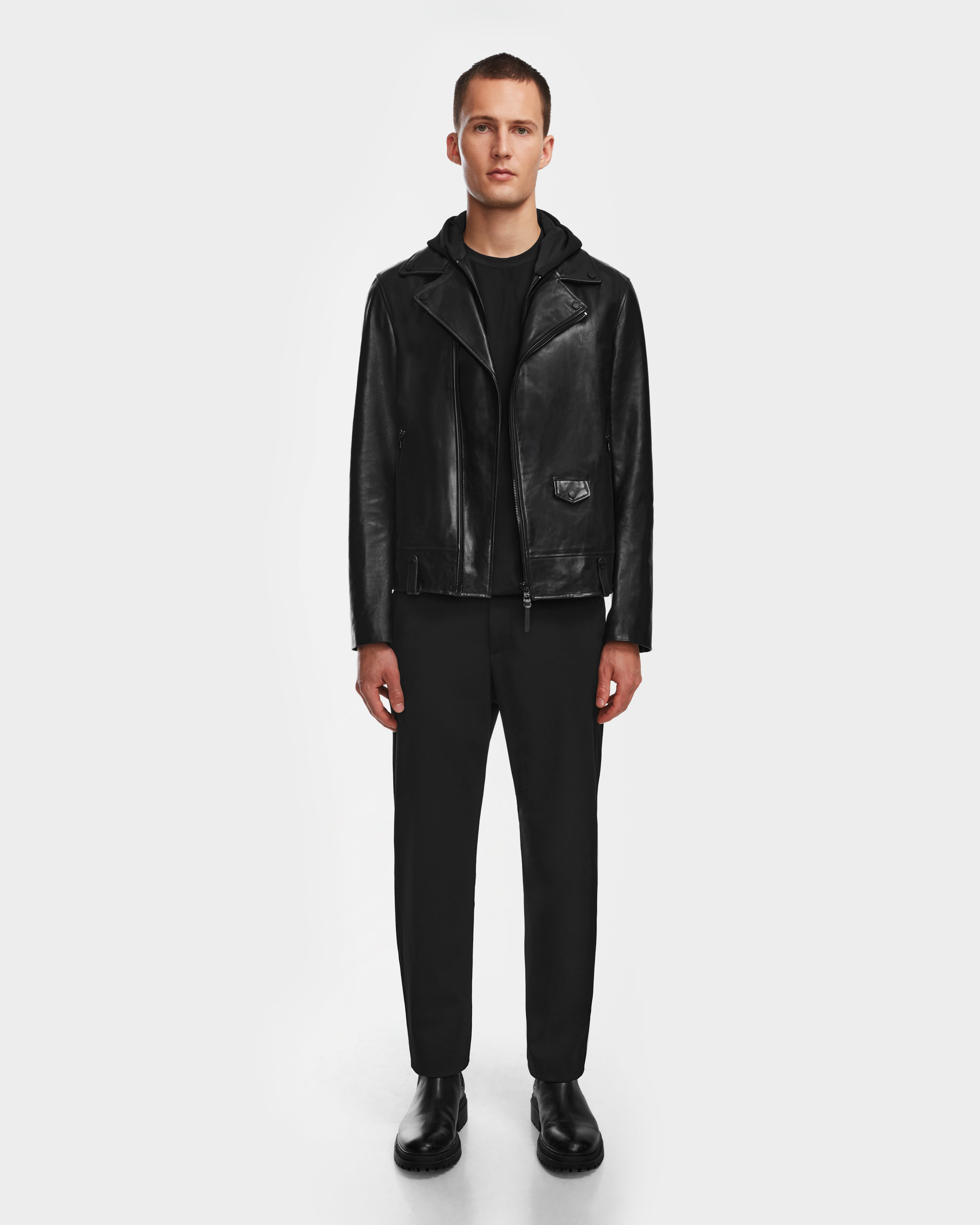 Men's Coats with Magnetic ClosuresMANUS B - 6124607 Black