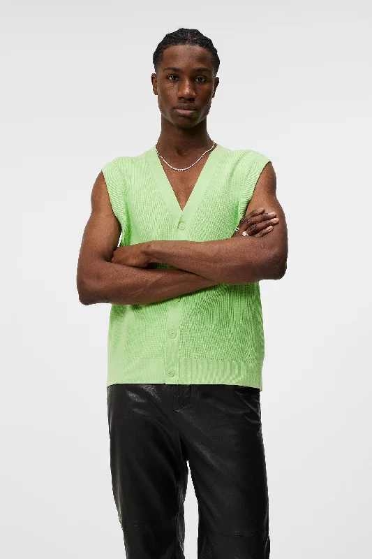 Men's Sweaters with Short SleevesHugo Cardigan Vest