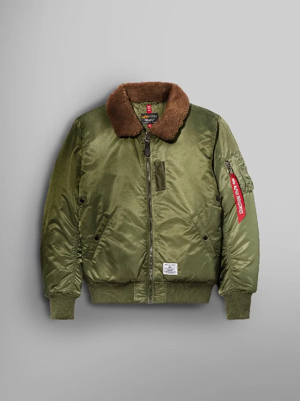 Elegant Men's Wool CoatsB-15 MOD BOMBER JACKET