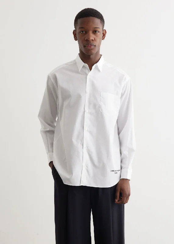 Men's Drawstring Pants for AdjustabilityCotton Broad Logo Shirt