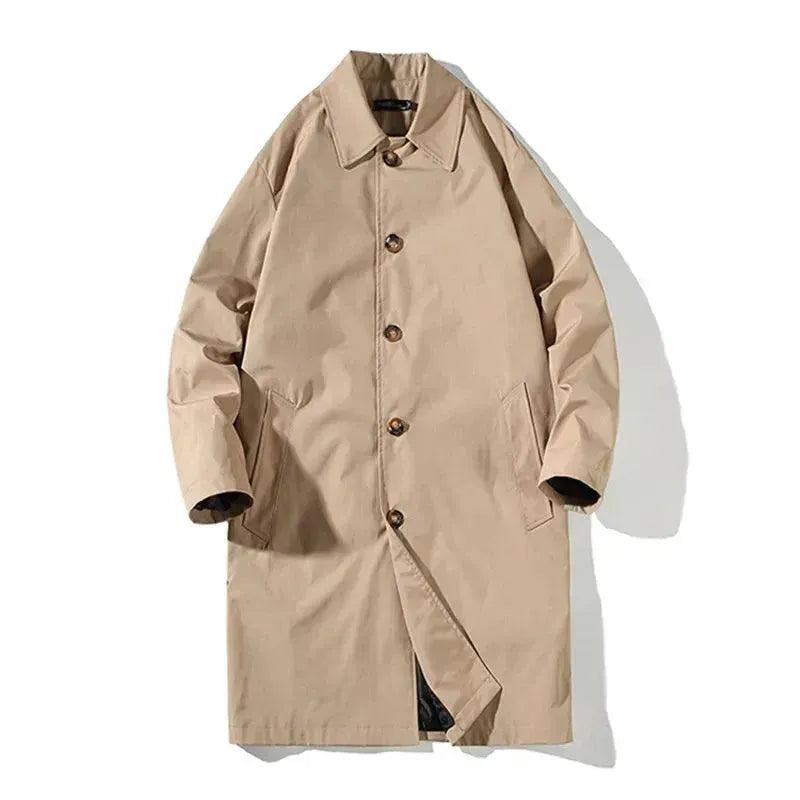 Men's Coats for City WearMen's Fashion Oversized Car Coat