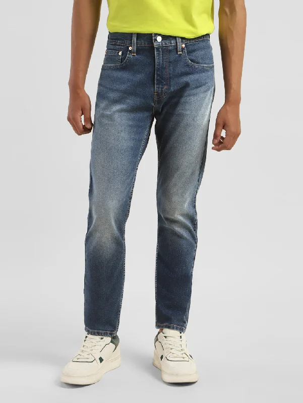 Men's Jeans with a Distressed LookMen's 512 Blue Slim Tapered Fit Jeans