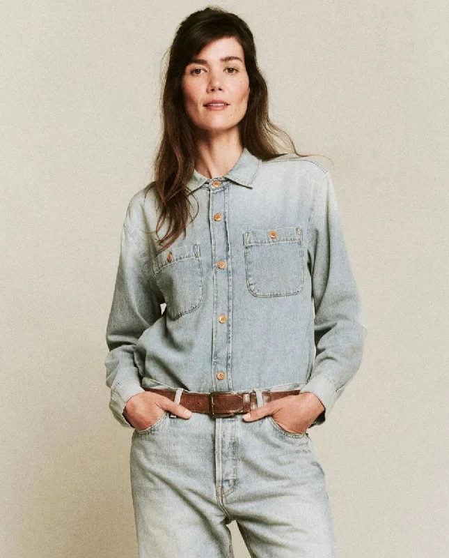 Classic Blue Men's JeansThe Harbor Shirt. -- Asphalt Wash