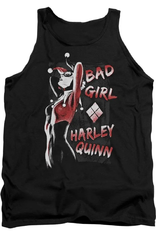 Men's Shirts with Mock NecksBatman Bad Girl Adult Tank Top