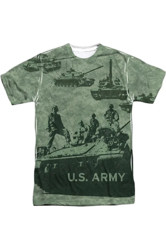 Men's Shirts with Bow TiesU.S. ARMY Tank Up Short Sleeve Adult Poly Crew
