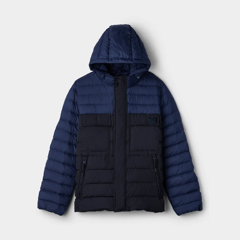 Men's Coats for Dressy Occasions2 Tone Puffer