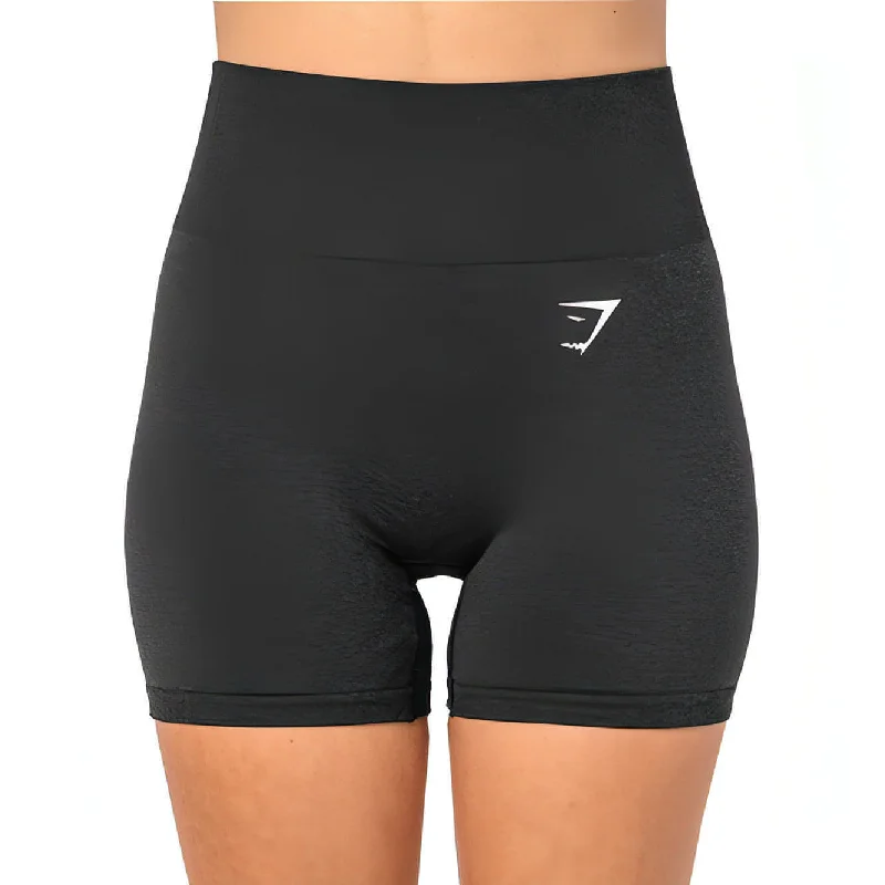 Men's Pants with Contrast Fabric PanelsGymshark Vital Seamless Womens Short Training Tights - Black