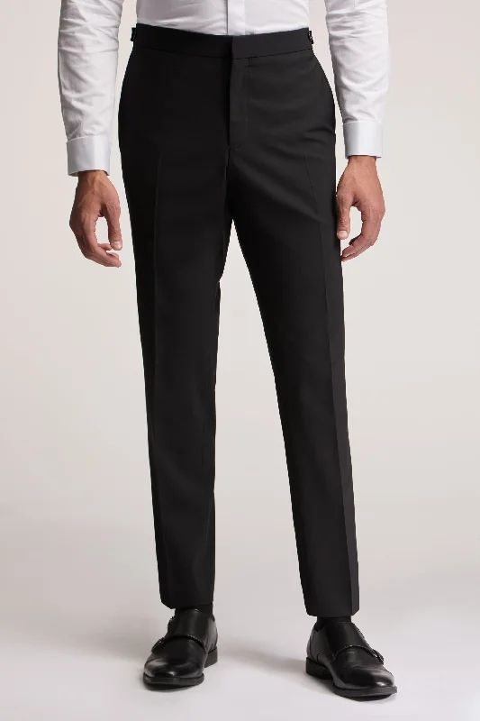 Stylish Men's Cargo PantsBlack Tuxedo Trouser Black