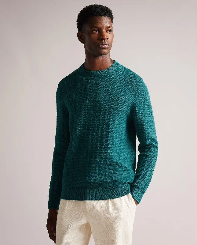 Men's Sweaters with Drawstring WaistbandsCRANNOG