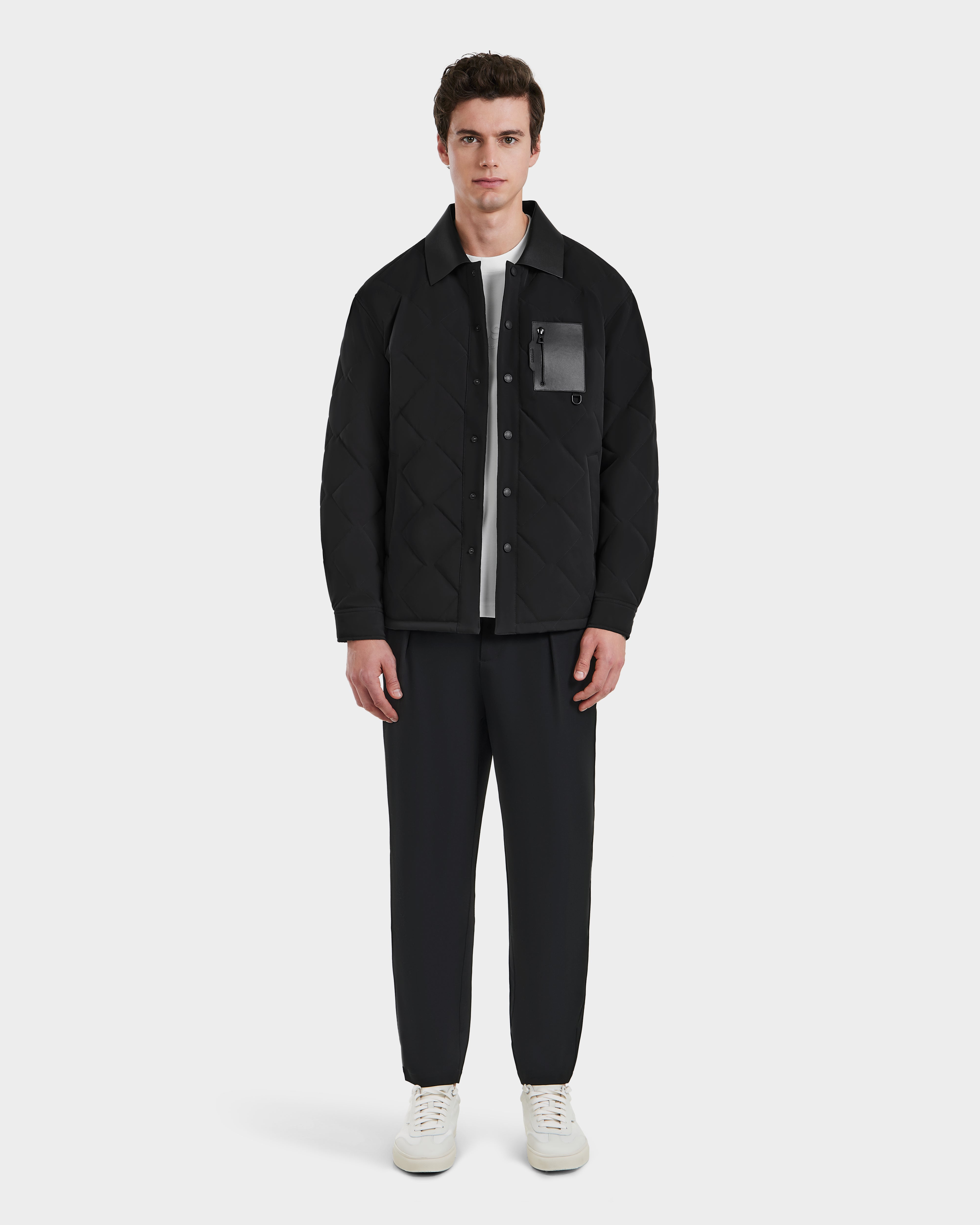 Waterproof Men's ParkasRYAN - 6125023 Black