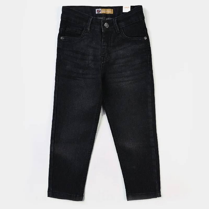 Premium Quality Men's Jeans for Every OccasionBoys Denim Pant Basic - BLACK