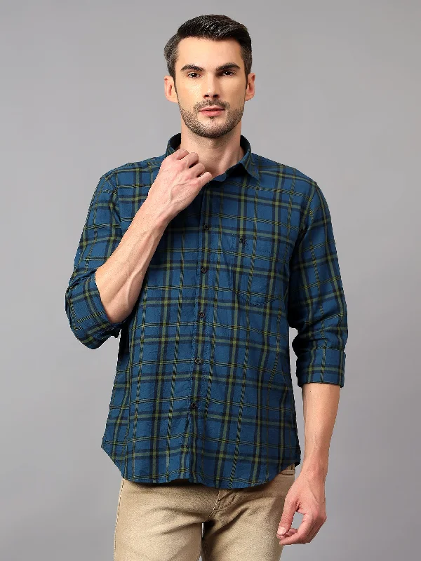 Men's Pants with Antimicrobial TreatmentMen's Teal Blue Casual Big Checks Full Sleeve Shirt Men's Pants with Antimicrobial TreatmentMen's Teal Blue Casual Big Checks Full Sleeve Shirt