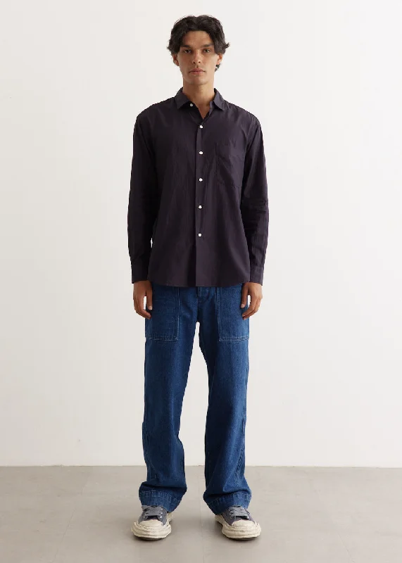 Men's Party Pants for a Fun Night OutSemi Spread Collar Shirt