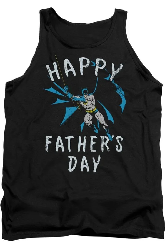 Men's Shirts with Floral PrintsBatman Fathers Day Adult Tank Top