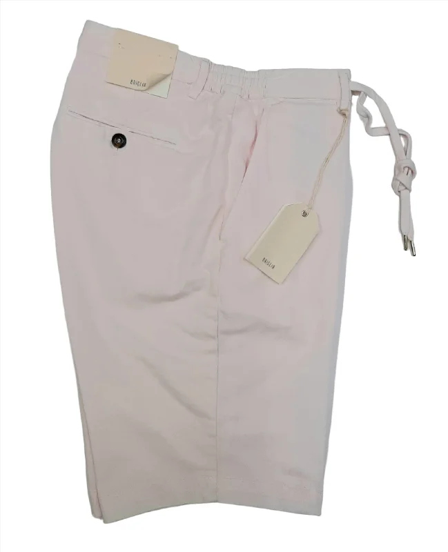 Men's Solid-Colored Pants for VersatilityID24360-Briglia Light Pink Malibu Shorts