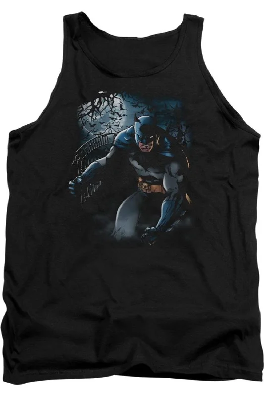 Versatile Men's Tank TopsBatman Light Of The Moon Adult Tank Top