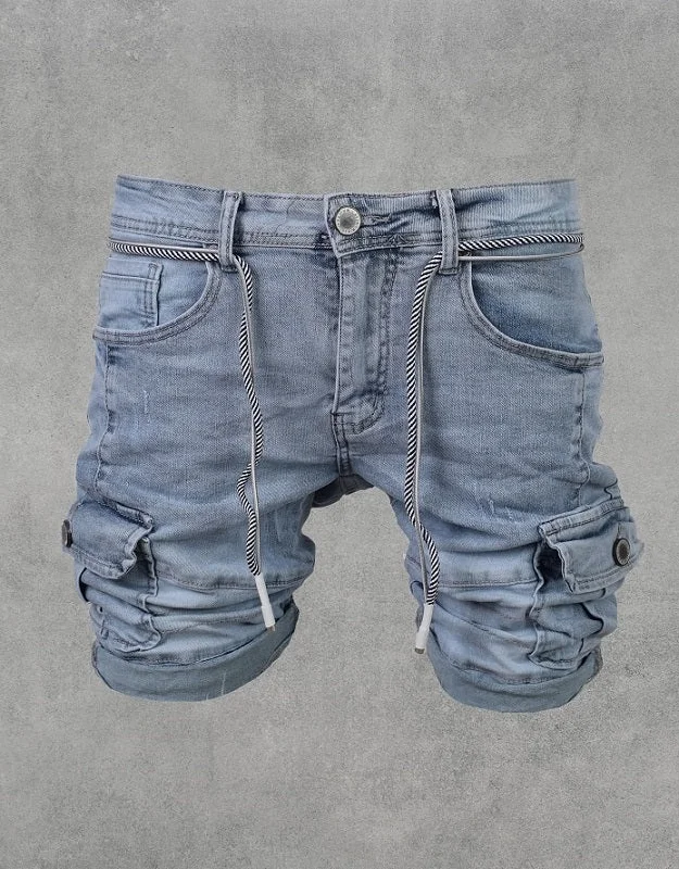 Warm Men's Fleece-Lined PantsCargo Short