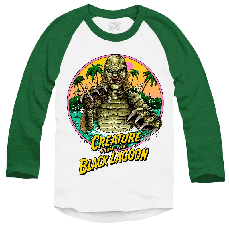 CREATURE FROM THE BLACK LAGOON: BEACHSIDE CREEPIN’ - BASEBALL SHIRT