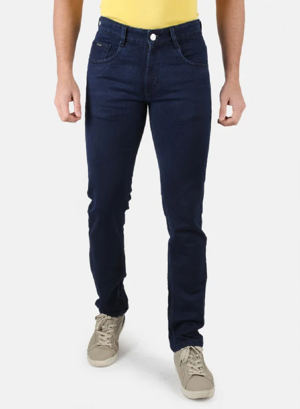 Men Blue Narrow Fit Denim