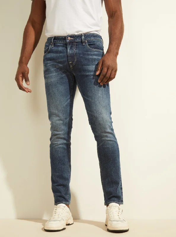 Premium Quality Men's Jeans for Every OccasionEco Mid-Rise Skinny Chris Denim Jeans In Samurai Wash Premium Quality Men's Jeans for Every OccasionEco Mid-Rise Skinny Chris Denim Jeans In Samurai Wash