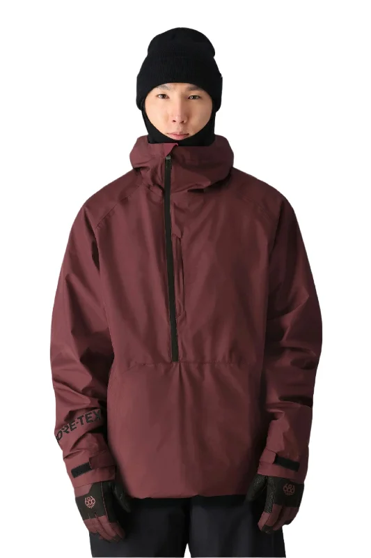 Fashionable Men's Denim Jackets686 GORE-TEX Fragment Anorak Snowboard Jacket Sassafrass 2025