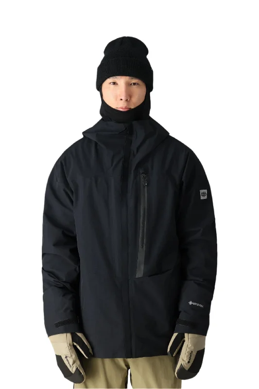 Men's Coats for Ice Fishing686 GORE-TEX GT Snowboard Jacket Black 2025