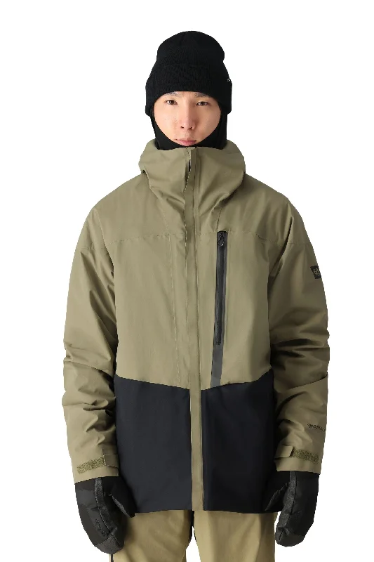 Practical Men's Raincoats686 GORE-TEX GT Snowboard Jacket Sage Colourblock 2025