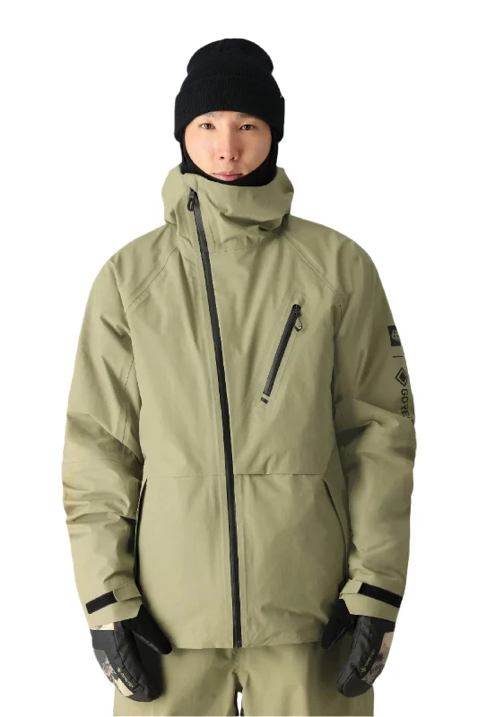 Cool Men's Pea Coats686 GORE-TEX Hydra Down Thermograph Snowboard Jacket Sage 2025