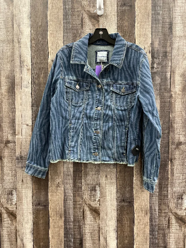 Men's Coats with Ripstop FabricBlue Denim Jacket Denim Tommy Bahama, Size M