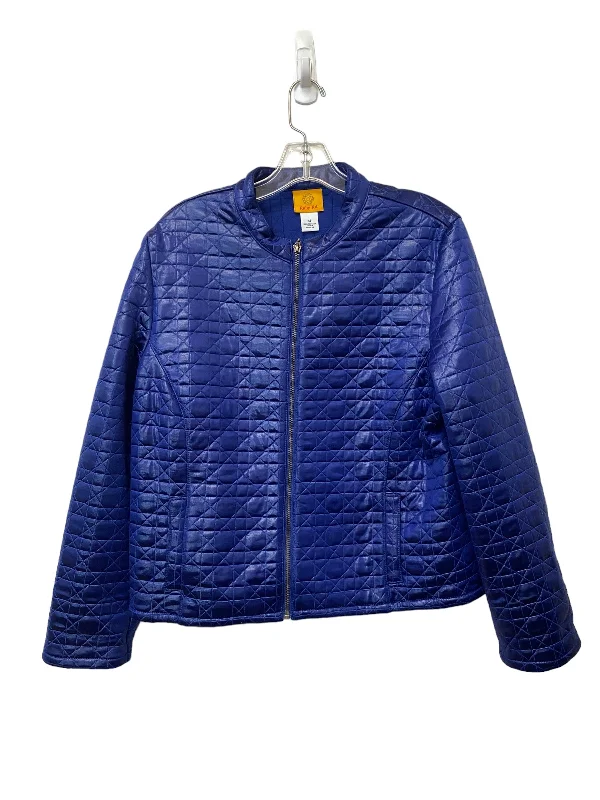 Luxurious Men's Cashmere CoatsBlue Jacket Other Ruby Rd, Size 14