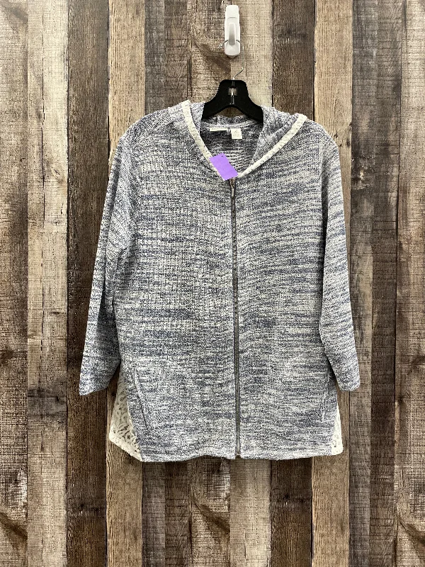 Men's Coats for AutumnBlue Jacket Other Zenergy By Chicos, Size L
