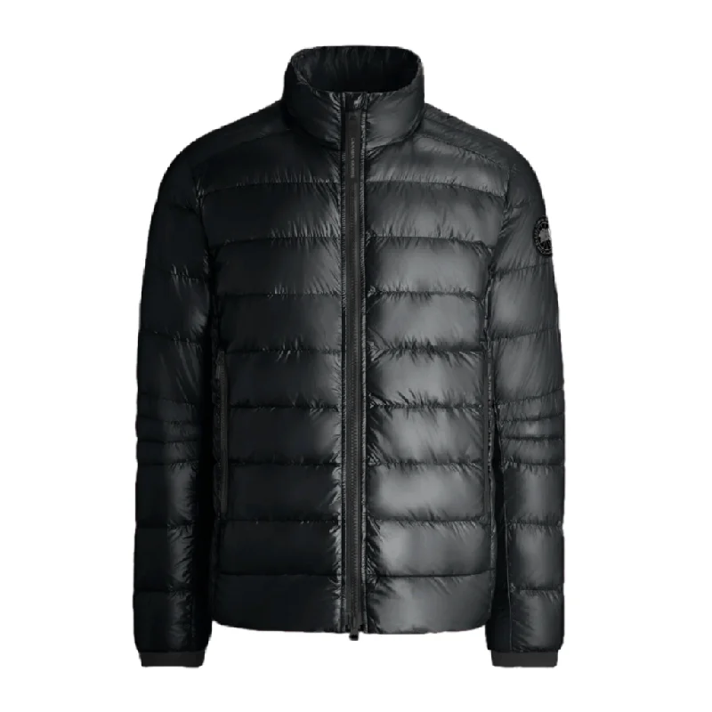 Men's Coats for Cold WeatherCanada Goose Men's Crofton Jacket - Black Disc