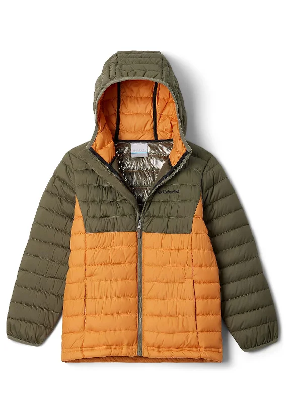 Men's Coats with Snap ButtonsColumbia Junior Powder Lite II Hooded Jacket